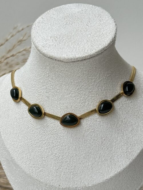 Forest Green Glow Necklace